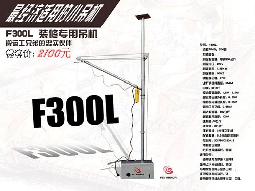 F300L Economy 300 kg small crane